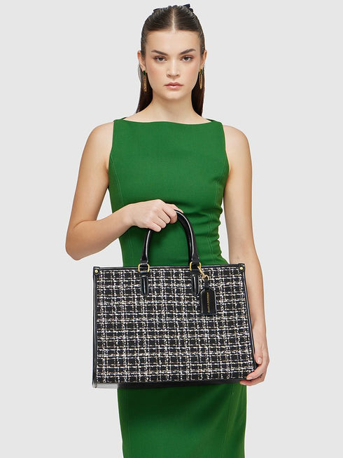 Denice Tweed Tote Bag